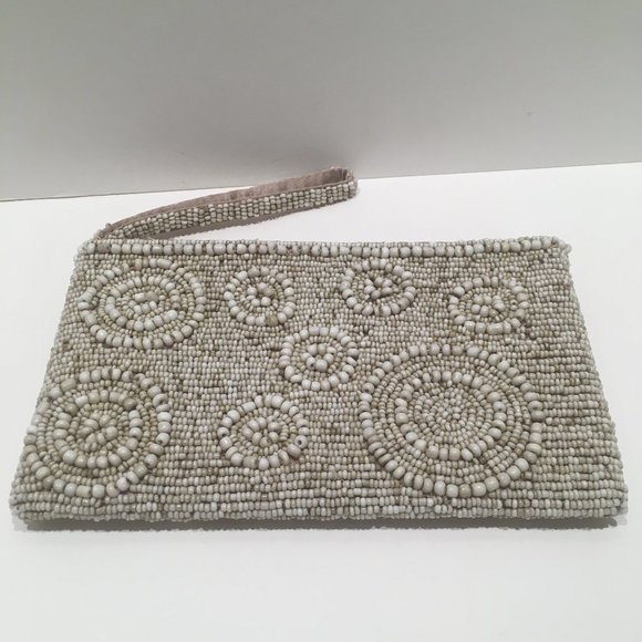 BEADED CLUTCH BAG WITH STRAP - Picture 3 of 14